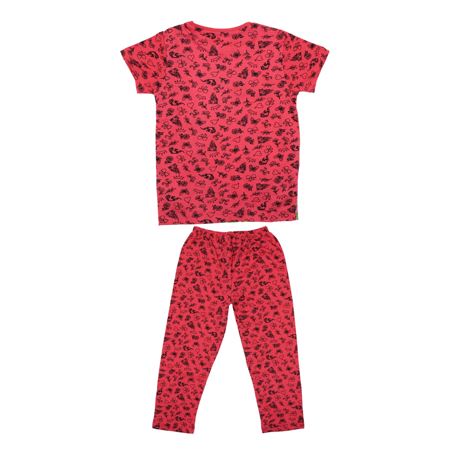 Disney Rapunzel Tangled Princess Night Suit Lounge Set
