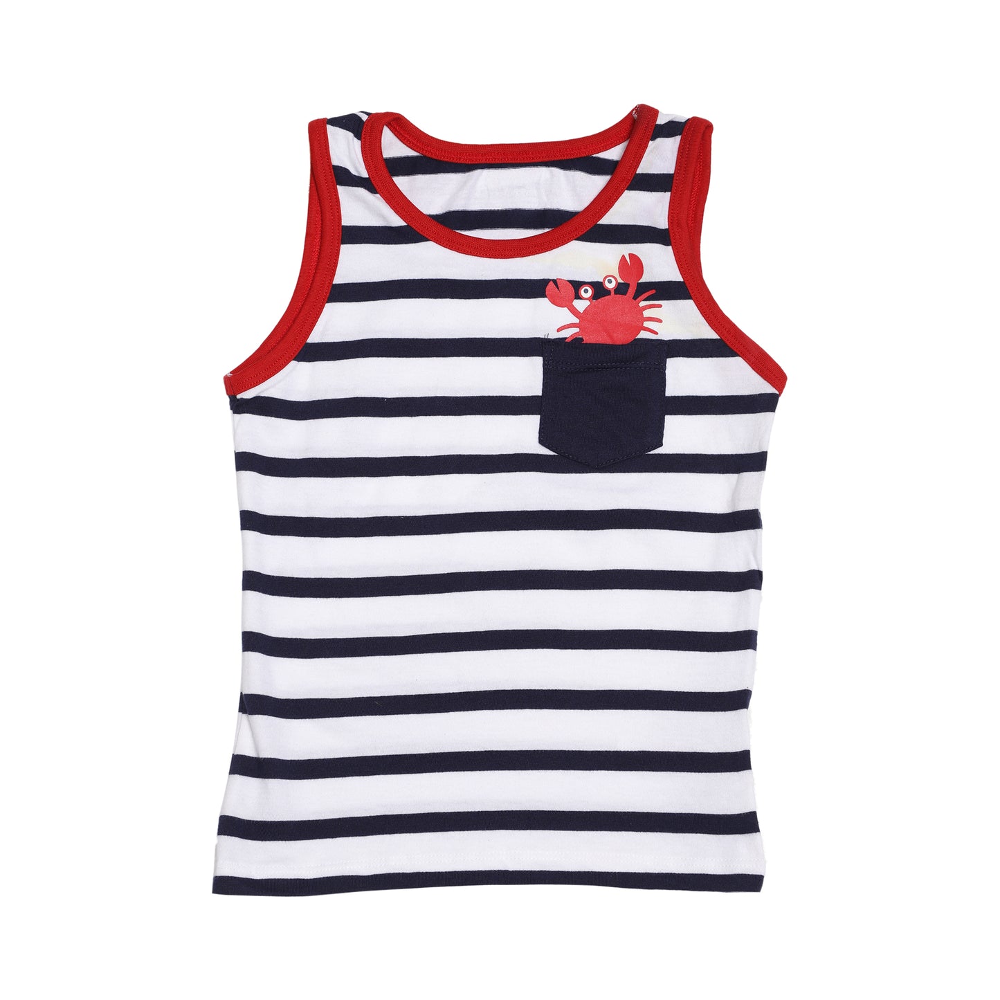 Tropical Crab In Pocket Boys Shorty Set