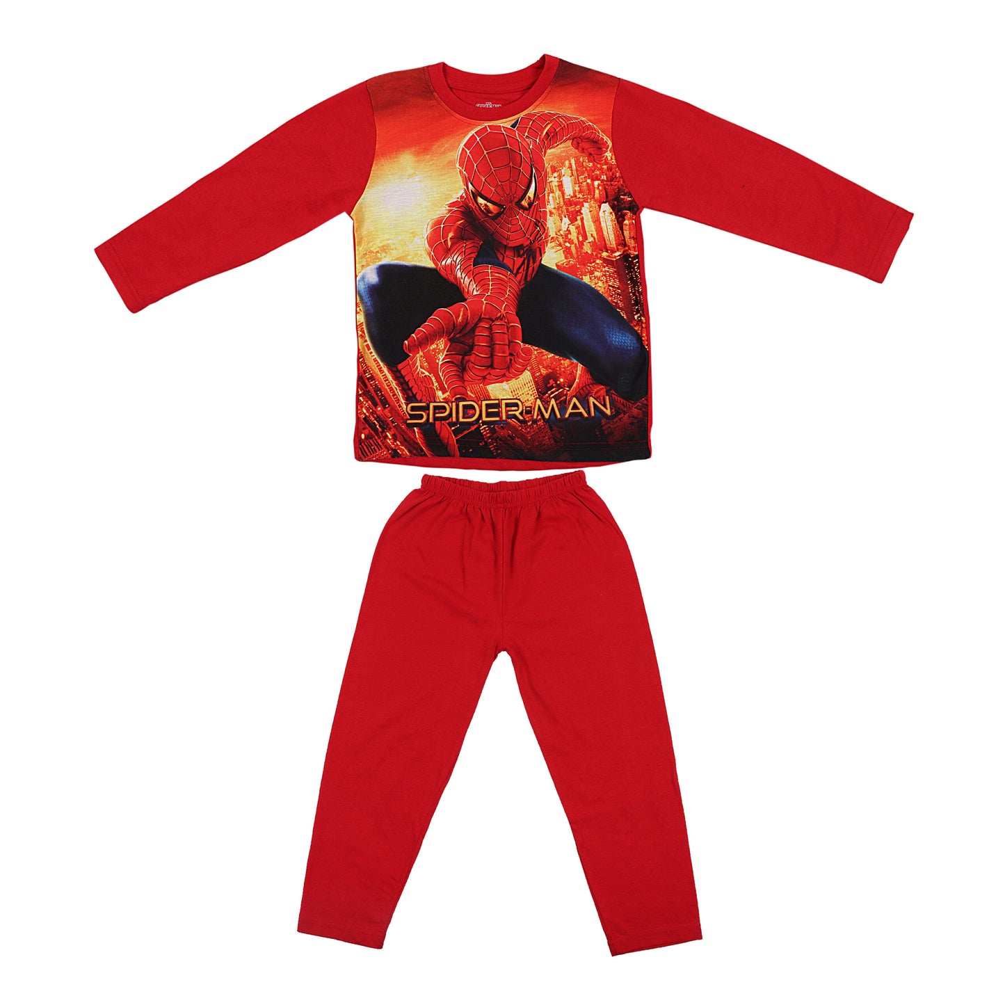 Marvel Spiderman Night Suit And Loungewear Set