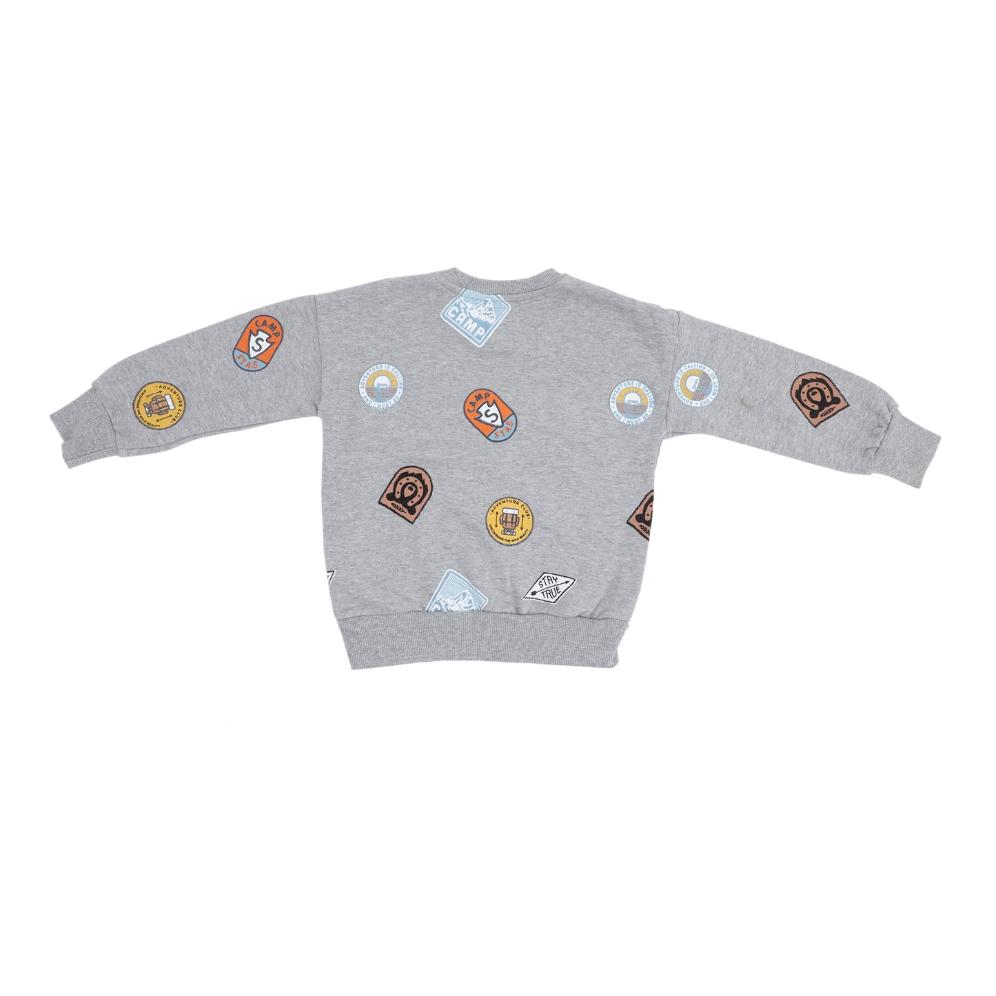 Hawk Stay True Multi Patch Boys Sweatshirt