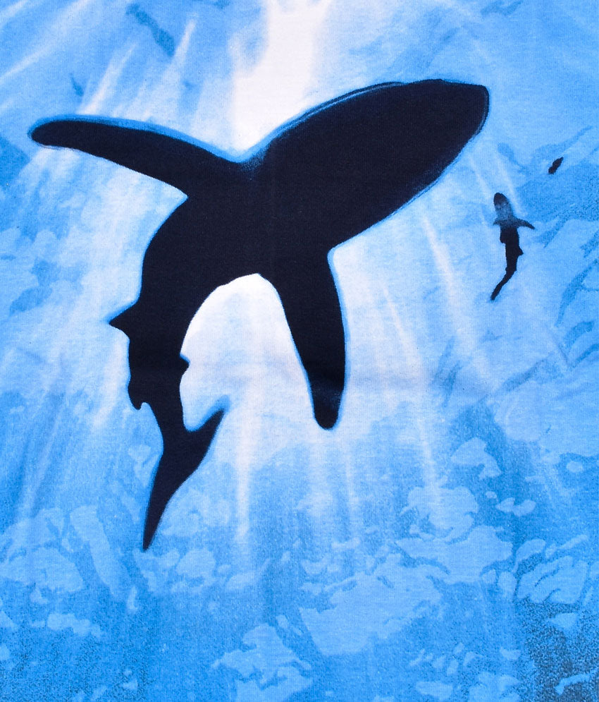 Shark In Ocean Boys T Shirt