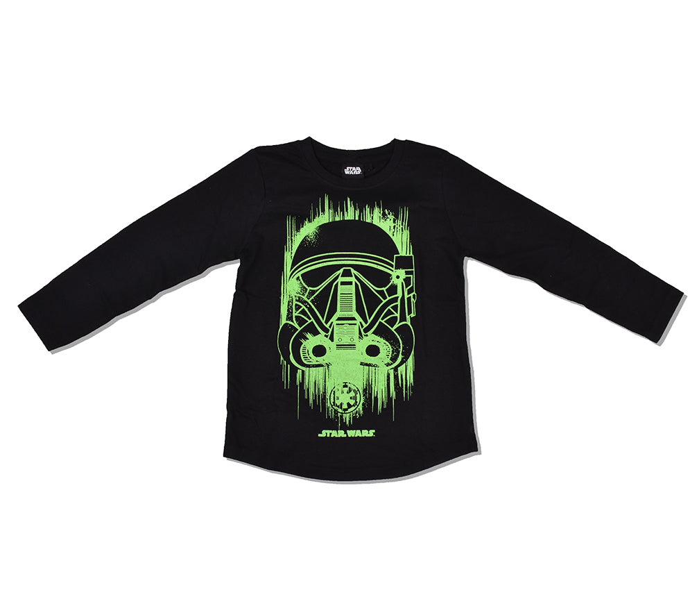 Star War Glow In The Dark Boys T Shirt