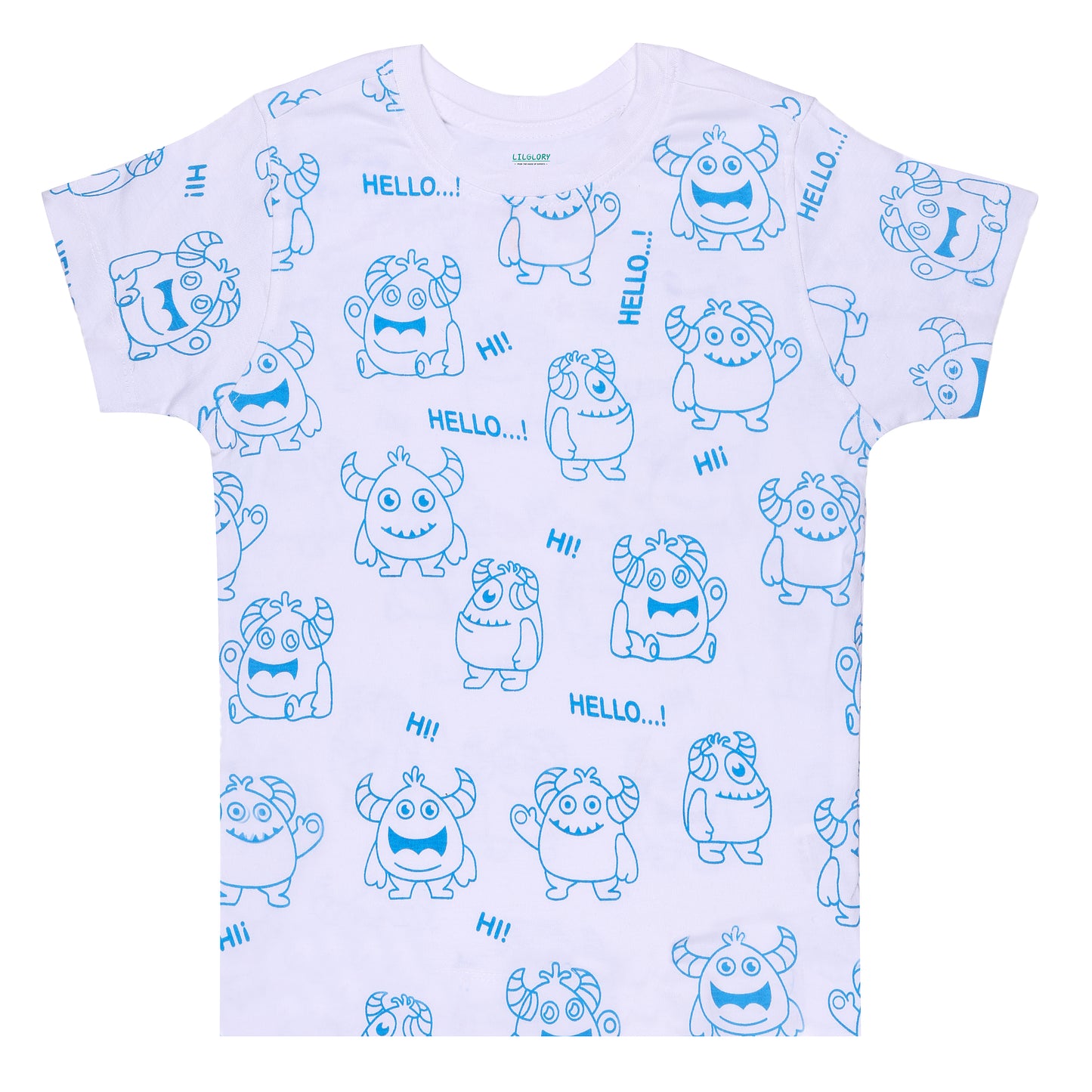 Hello Boys Outing T Shirt Combo 2 Piece Pack