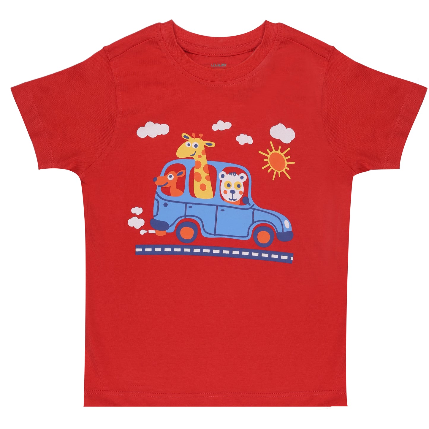 Friends & Cars Outing Boys T Shirt Combo 2 Piece Pack