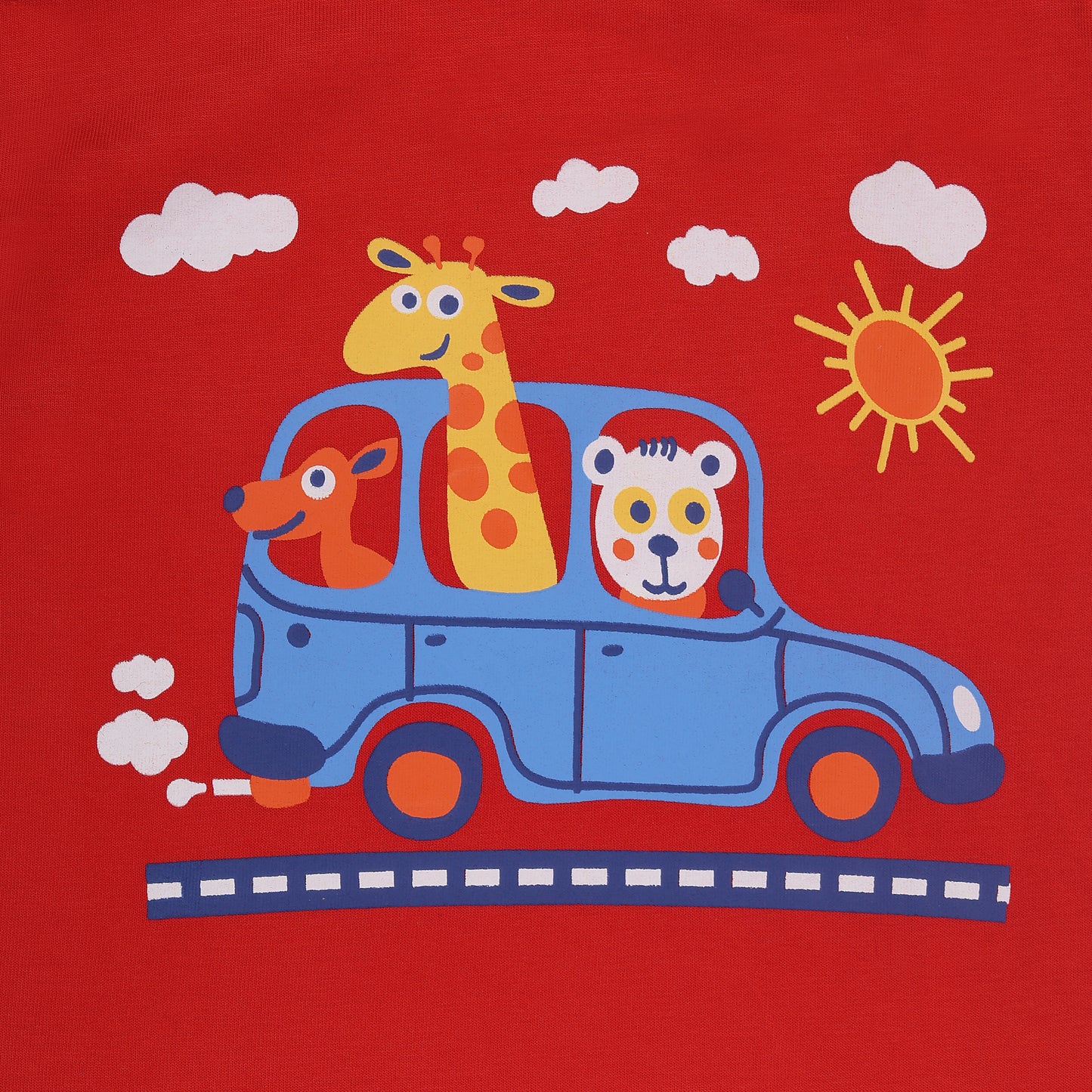 Friends & Cars Outing Boys T Shirt Combo 2 Piece Pack