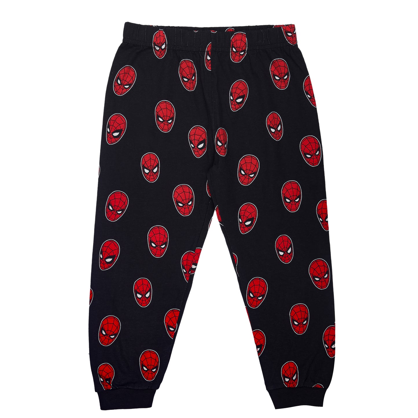 Spiderman Print Glow In Dark Night Suit Travelling Loungewear & Pyjama Set