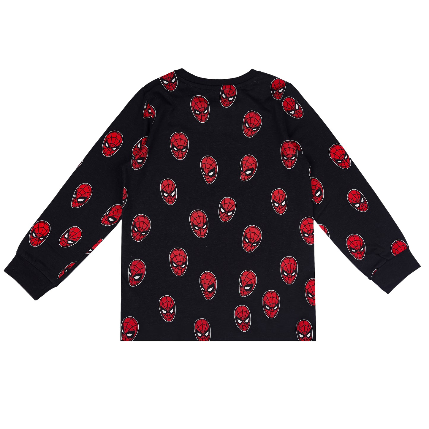 Spiderman Print Glow In Dark Night Suit Travelling Loungewear & Pyjama Set