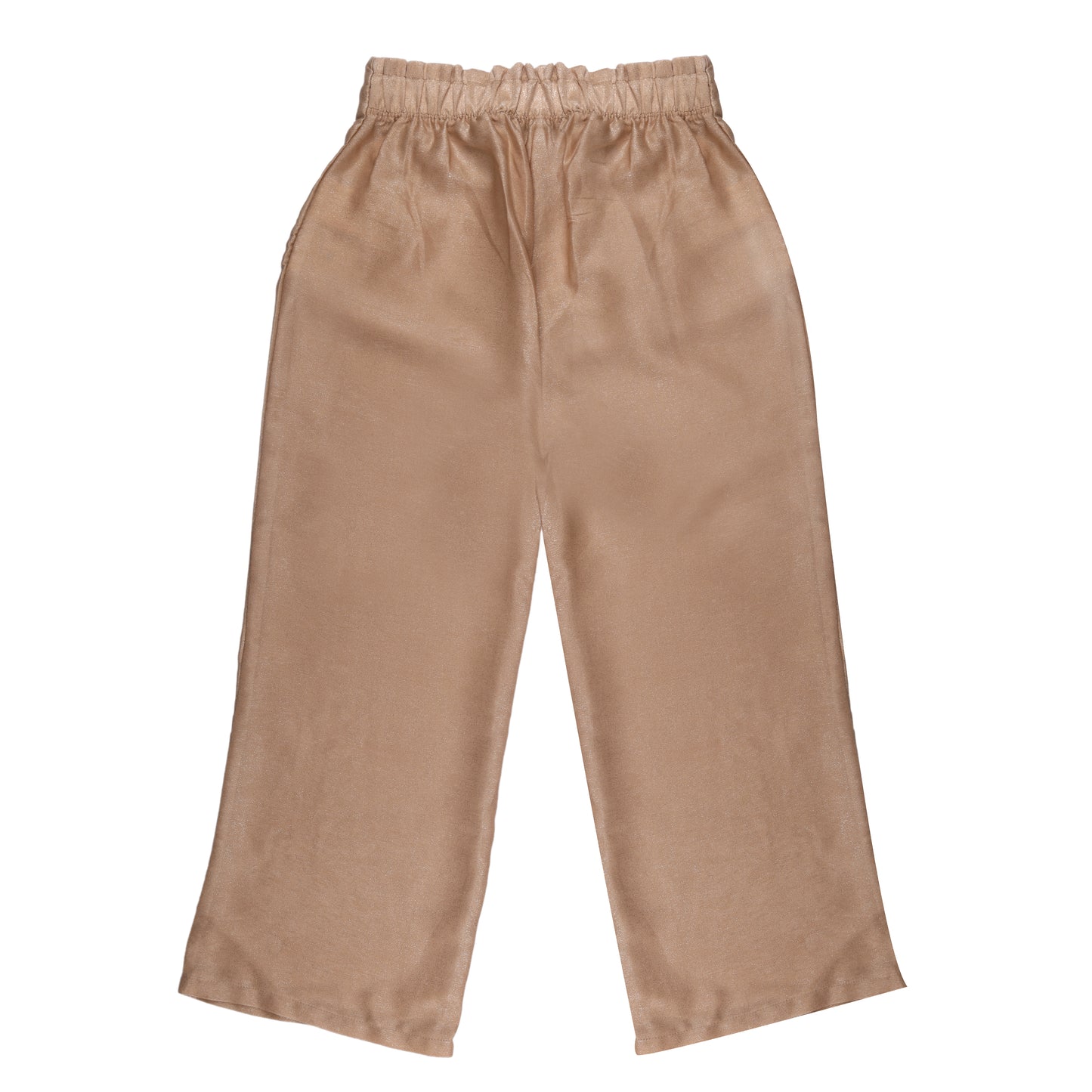 Fancy Golden Plazzo Party Girls Pant