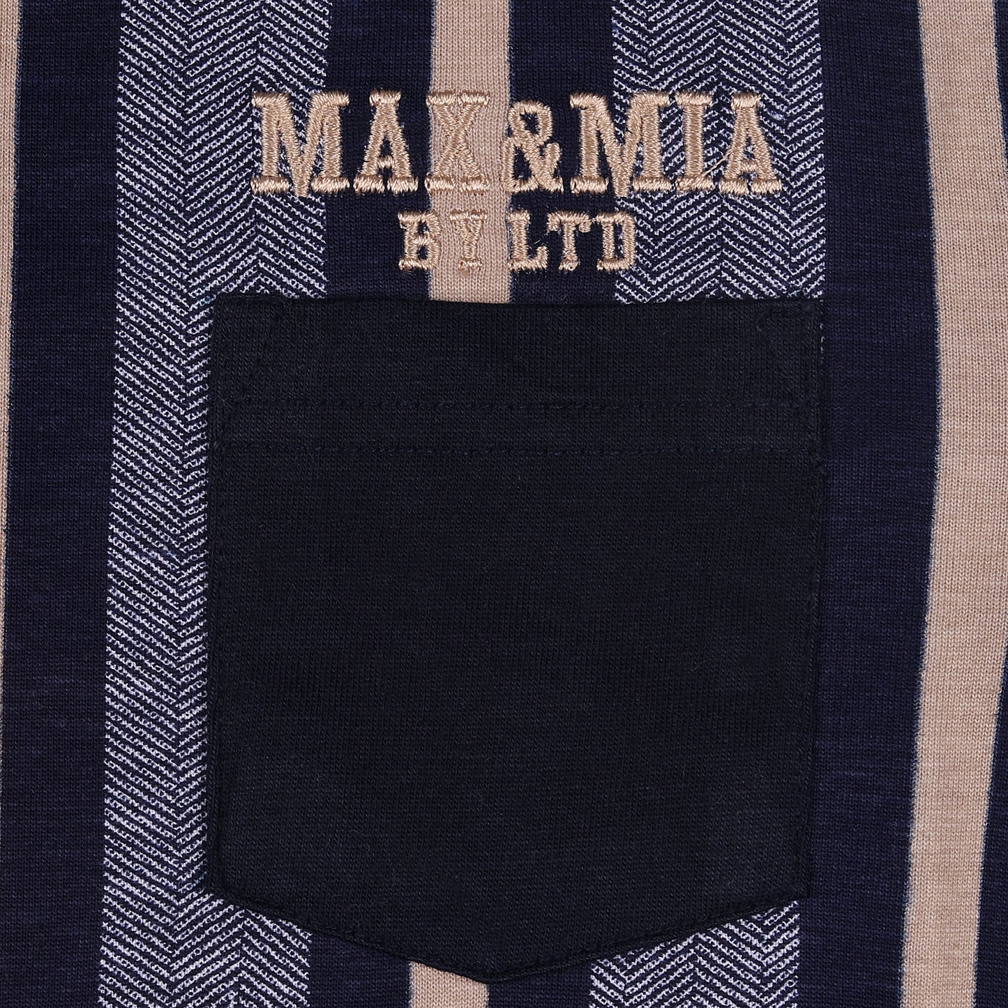 Max & Mia Boys Lining Outing T Shirt With Pocket