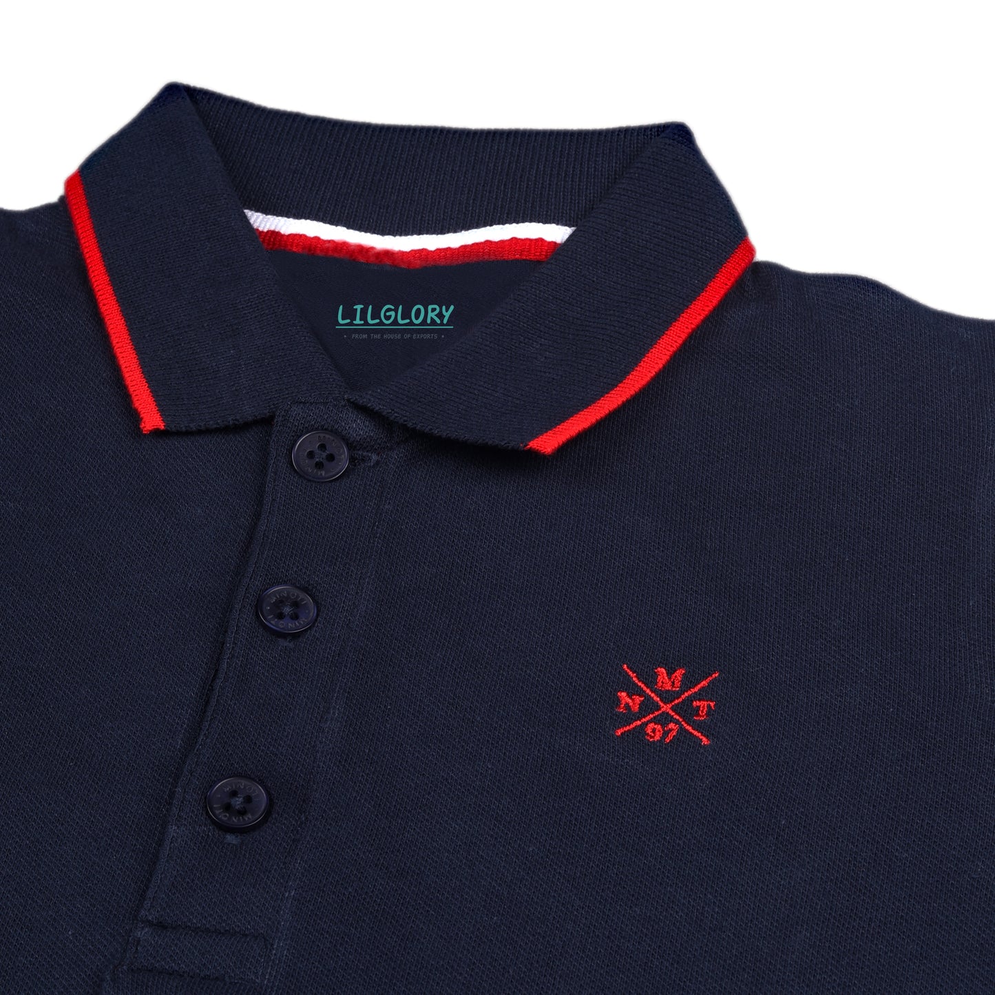 Collar Outing Polo T Shirt
