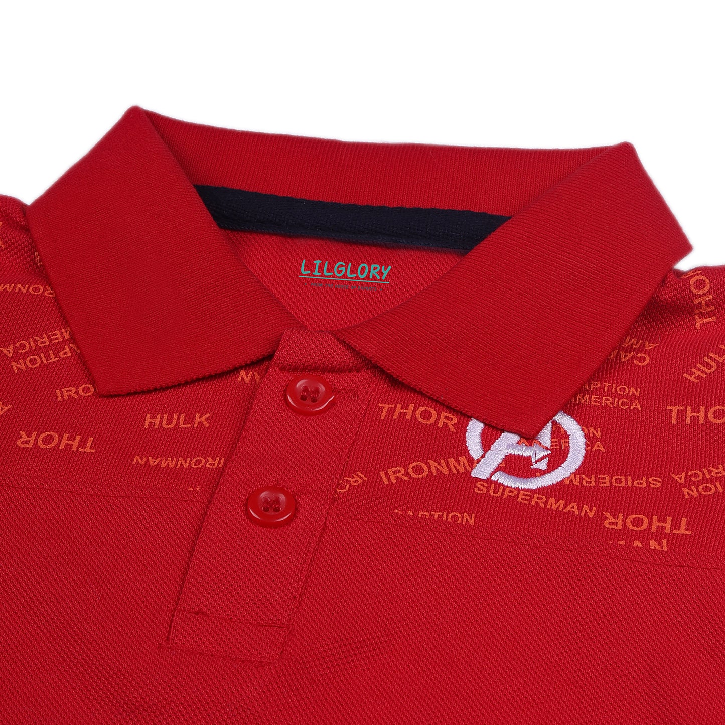 Avengers Polo Collar T Shirt