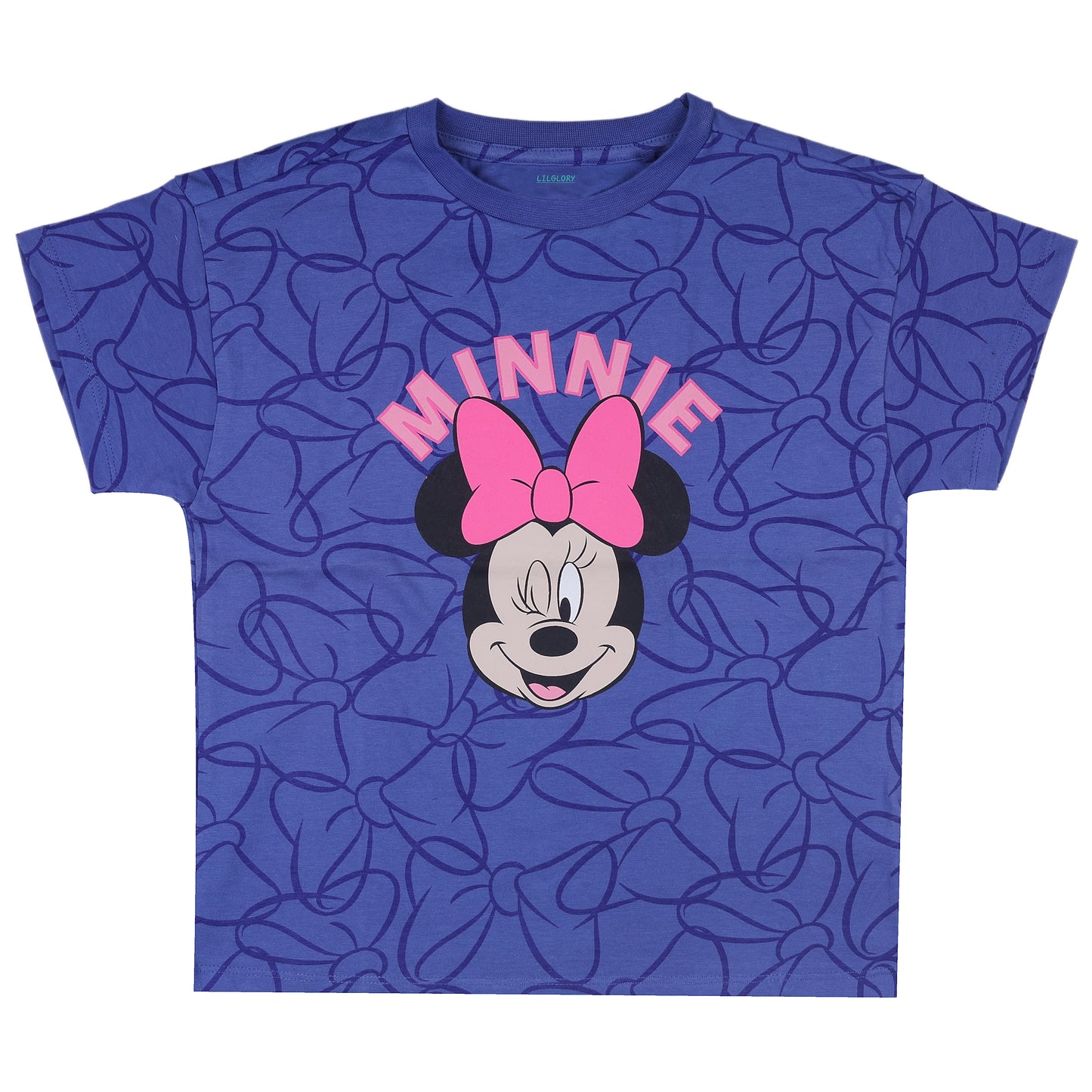 Minnie Mouse On Vacation Girls Outing T Shirt