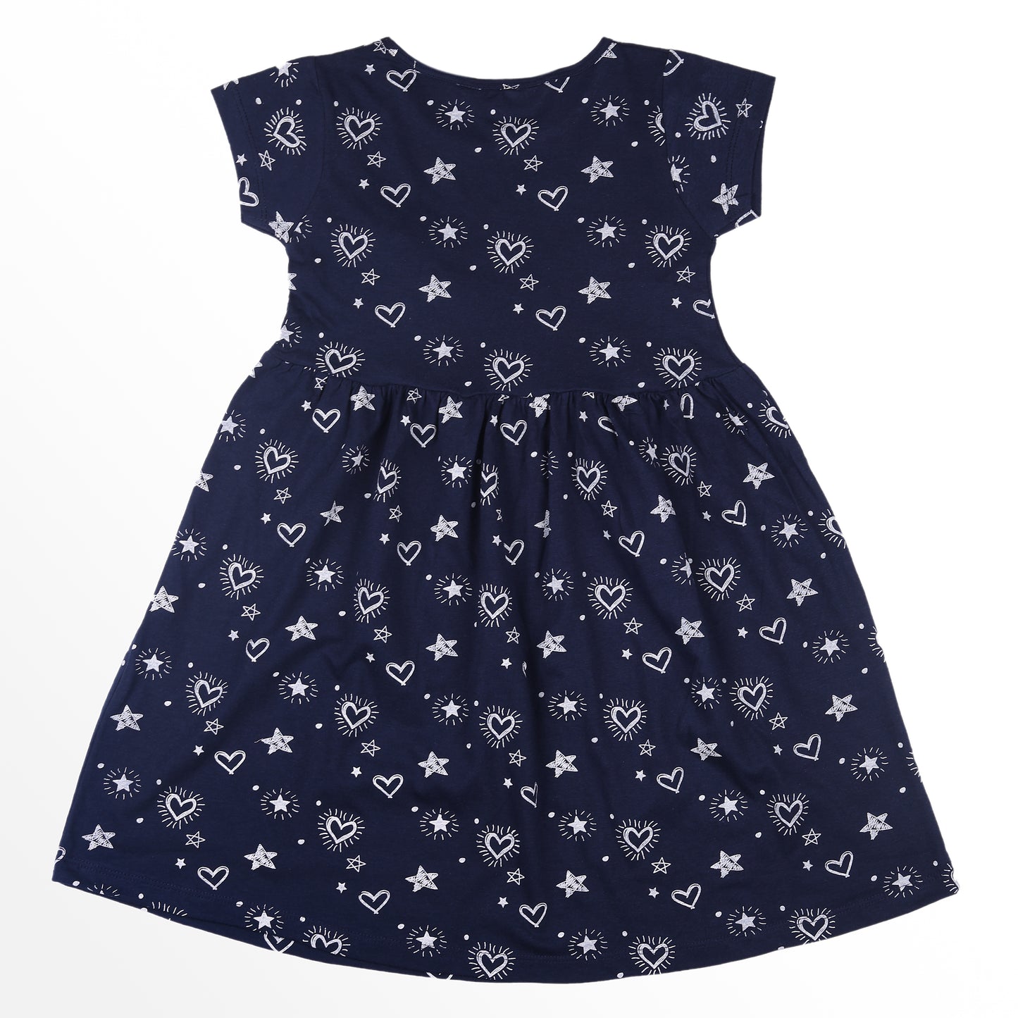Star Of My Heart Printed Girl Outing Dress