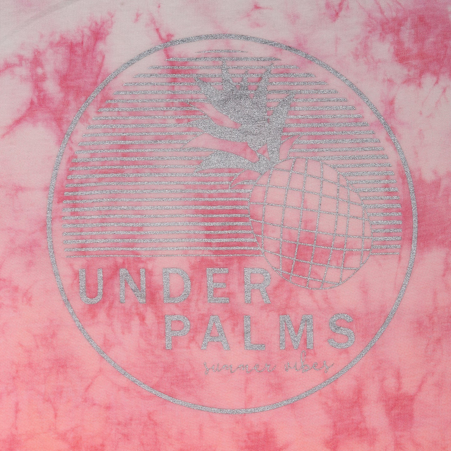 Under Palms Tie Down Fancy Girls Outing Party T Shirt