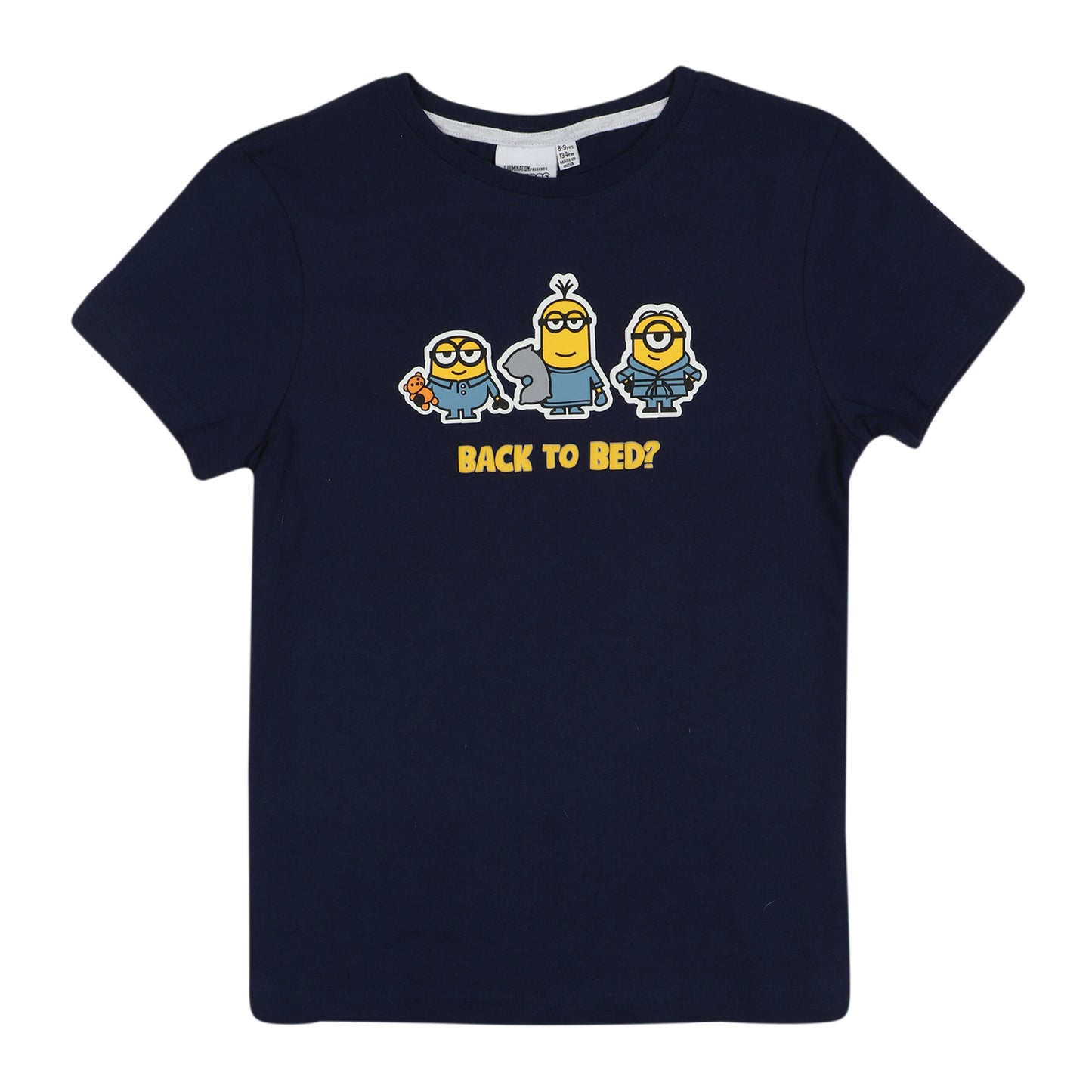 Minions Back To Bed Printed Boys T Shirt