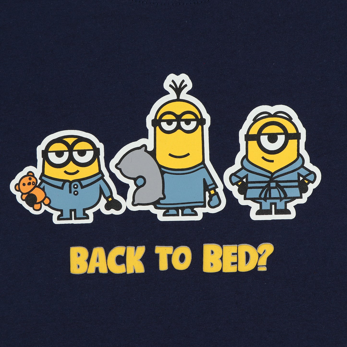 Minions Back To Bed Printed Boys T Shirt