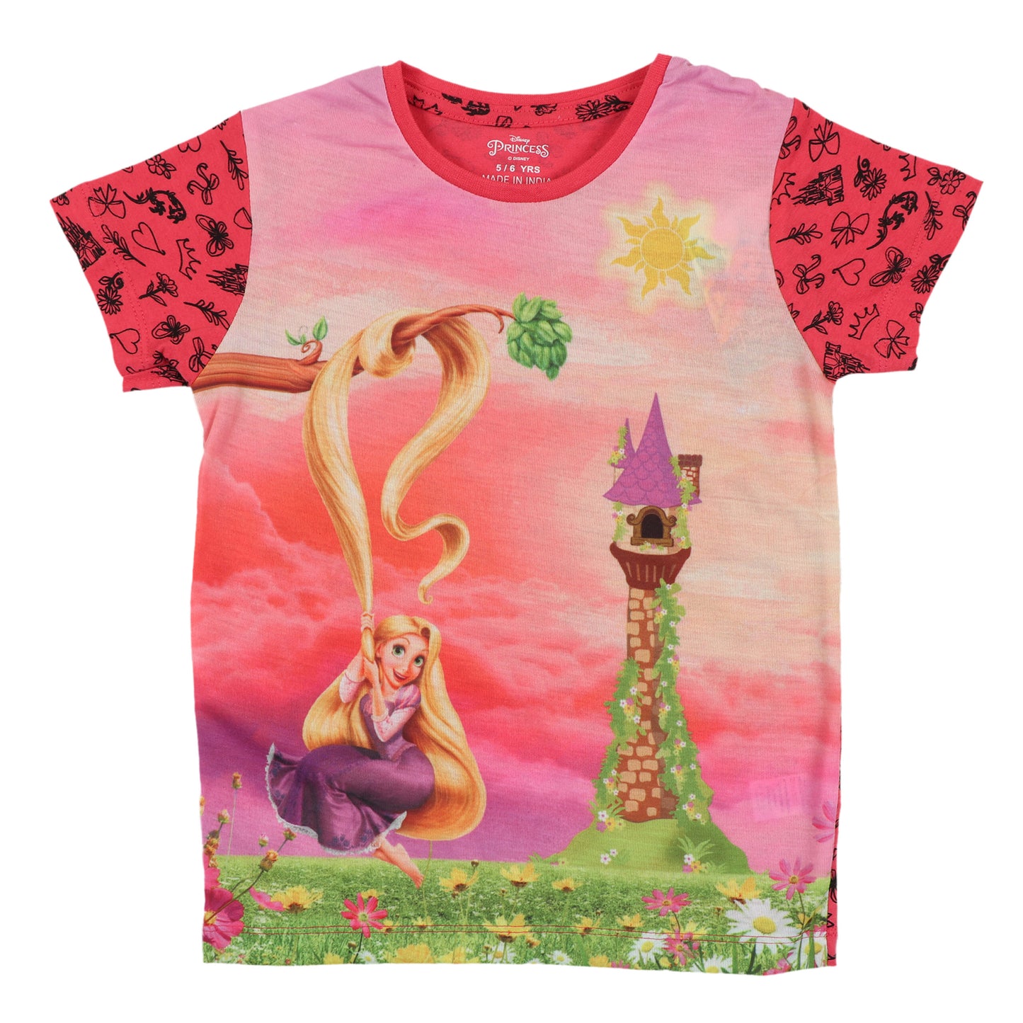 Disney Rapunzel Tangled Princess Night Suit Lounge Set