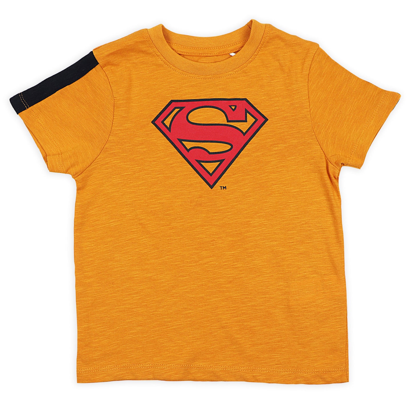 Superman Mustard Yellow Boys T Shirt