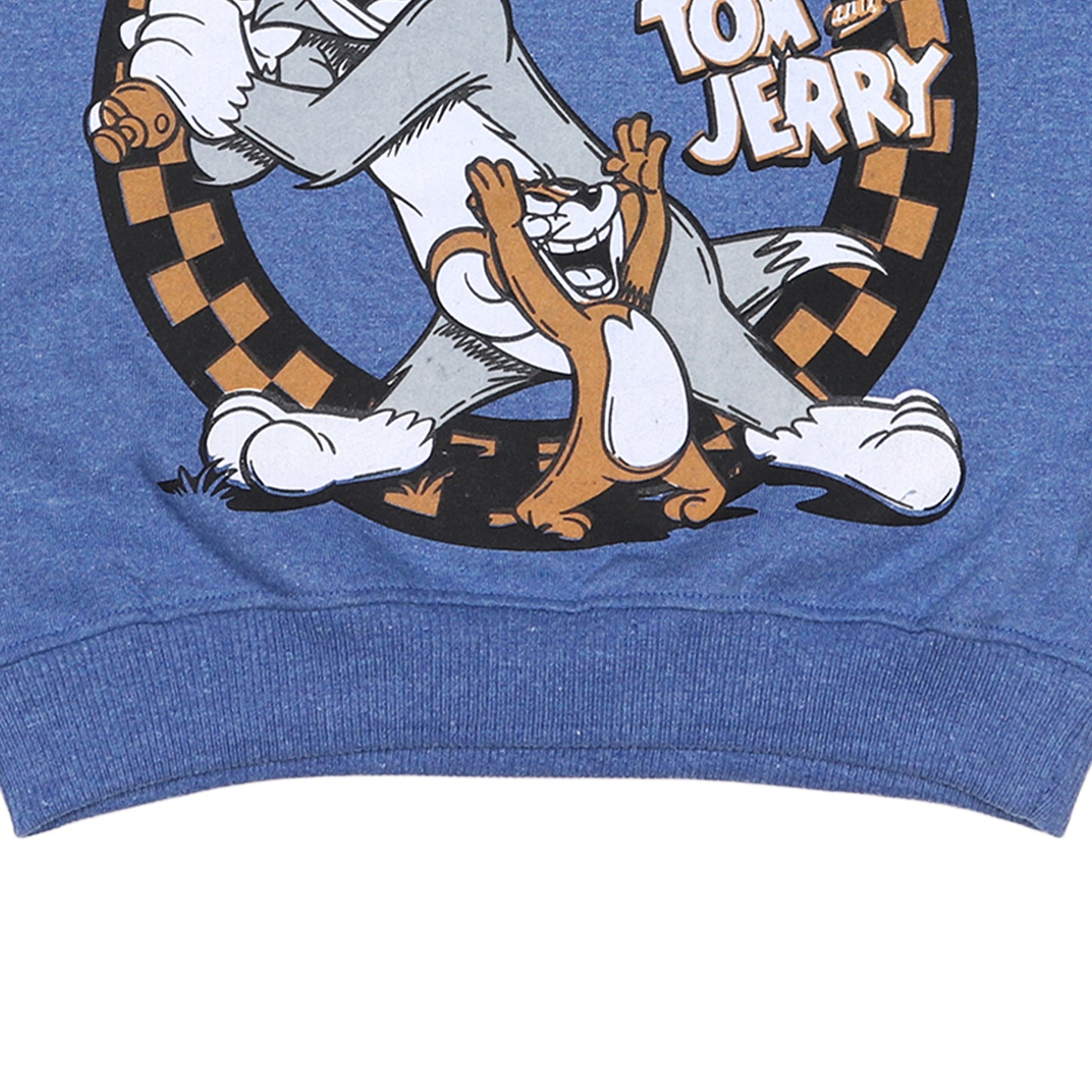 Tom And Jerry Lets Play Boys Printed Pullover Sweatshirt