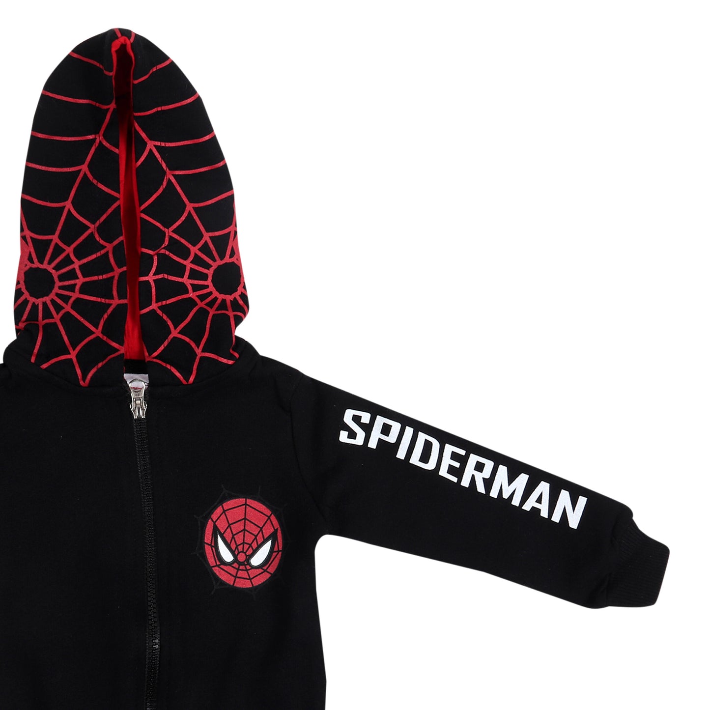 Spiderman Boys Hoodie And Travelling Zipper