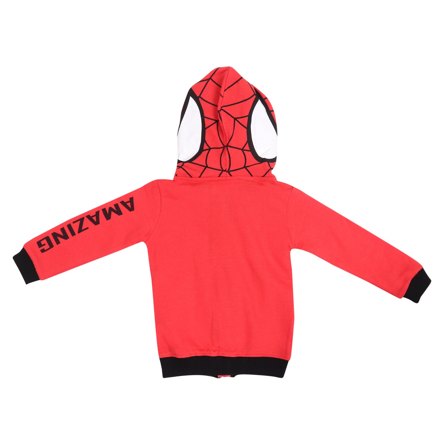 Spiderman Boys Hoodie And Travelling Zipper