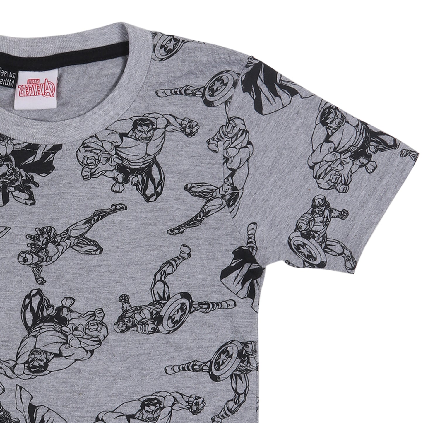 Marvel Super Hero Print Boys T Shirt
