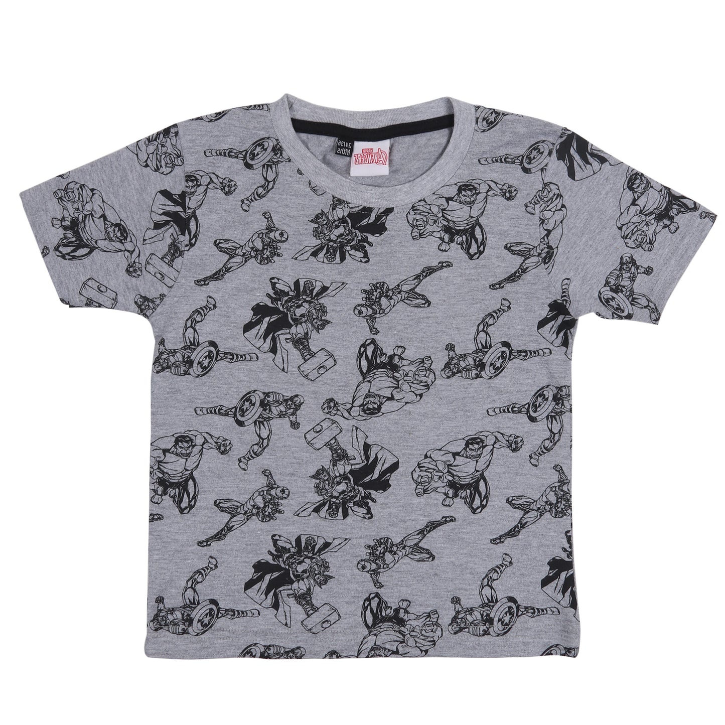 Marvel Super Hero Print Boys T Shirt
