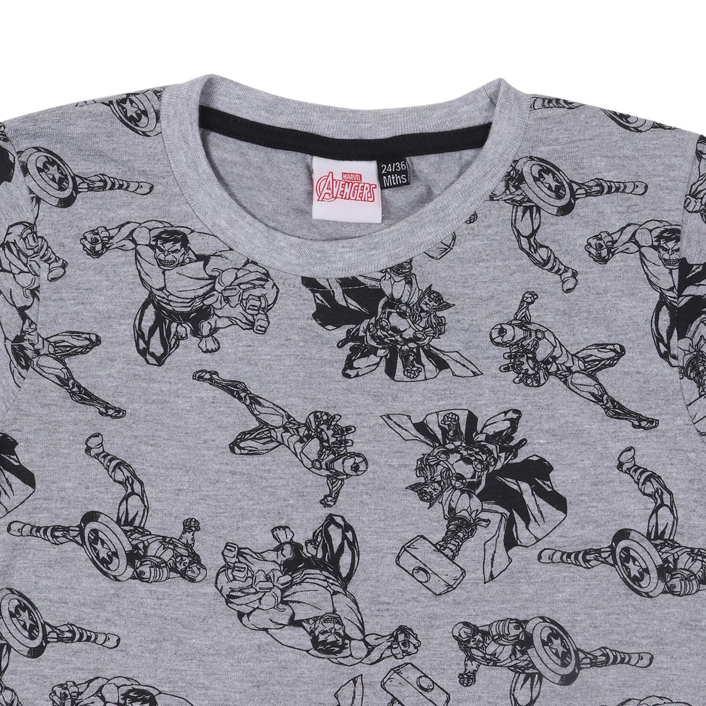 Marvel Super Hero Print Boys T Shirt