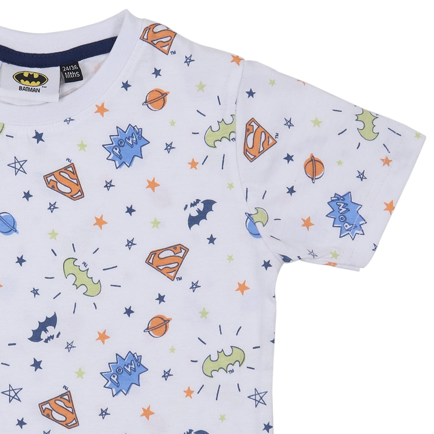 Superman And Batman Power Boys T Shirt