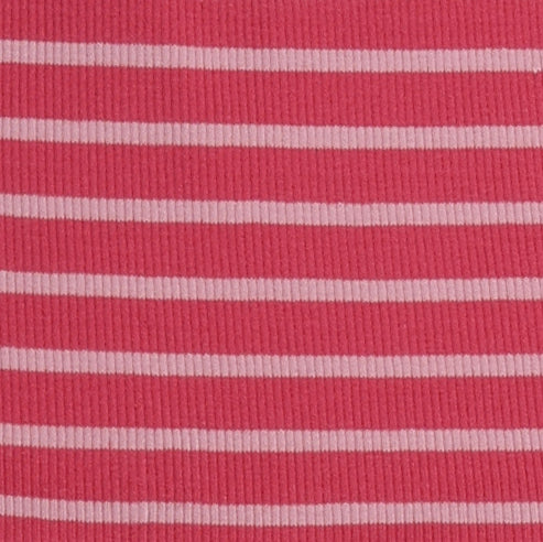 Pink Stripe Girls Casual And Occasion Wear Dress