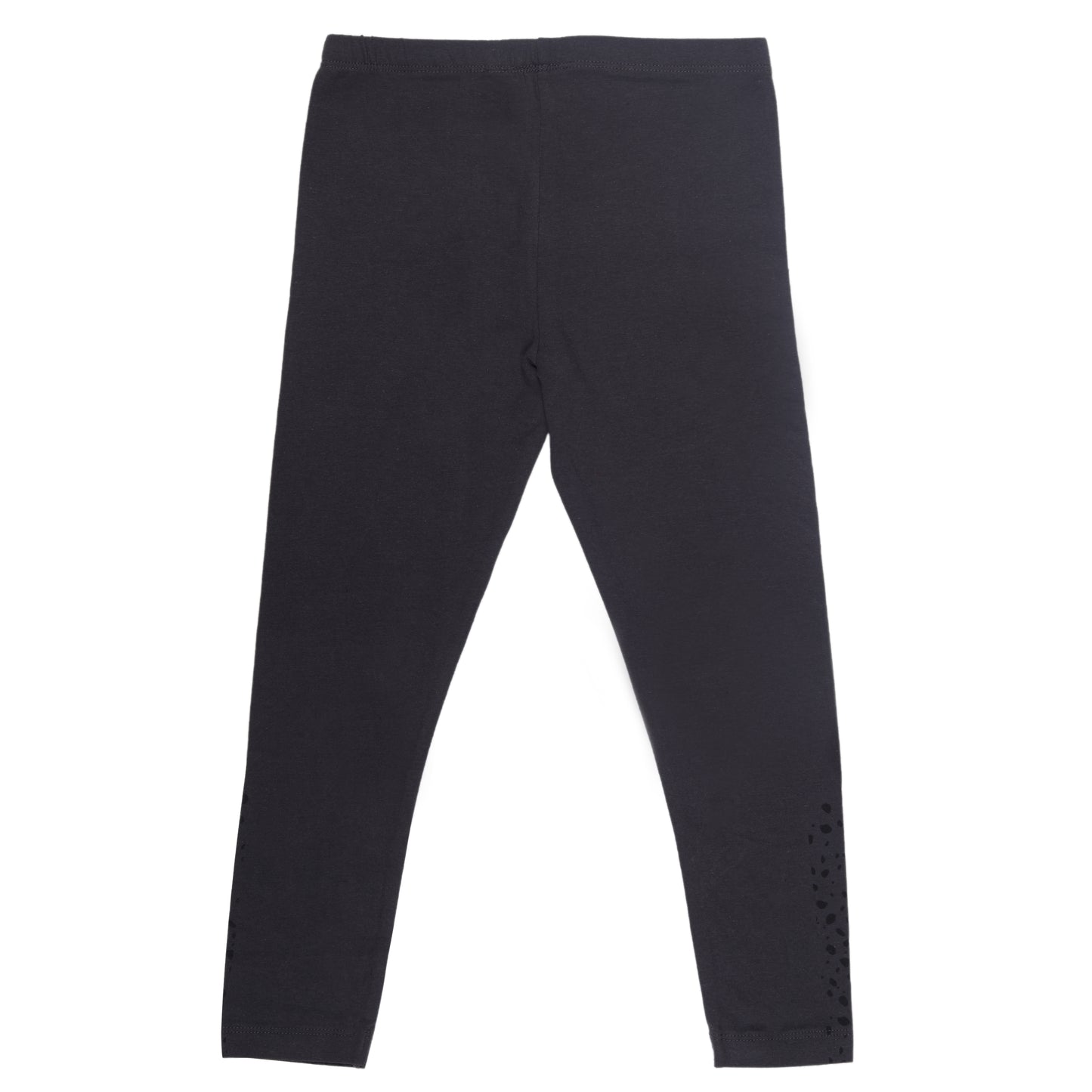 Dalmatian Print Daily Active Wear Girl Legging Cum Capri Pants