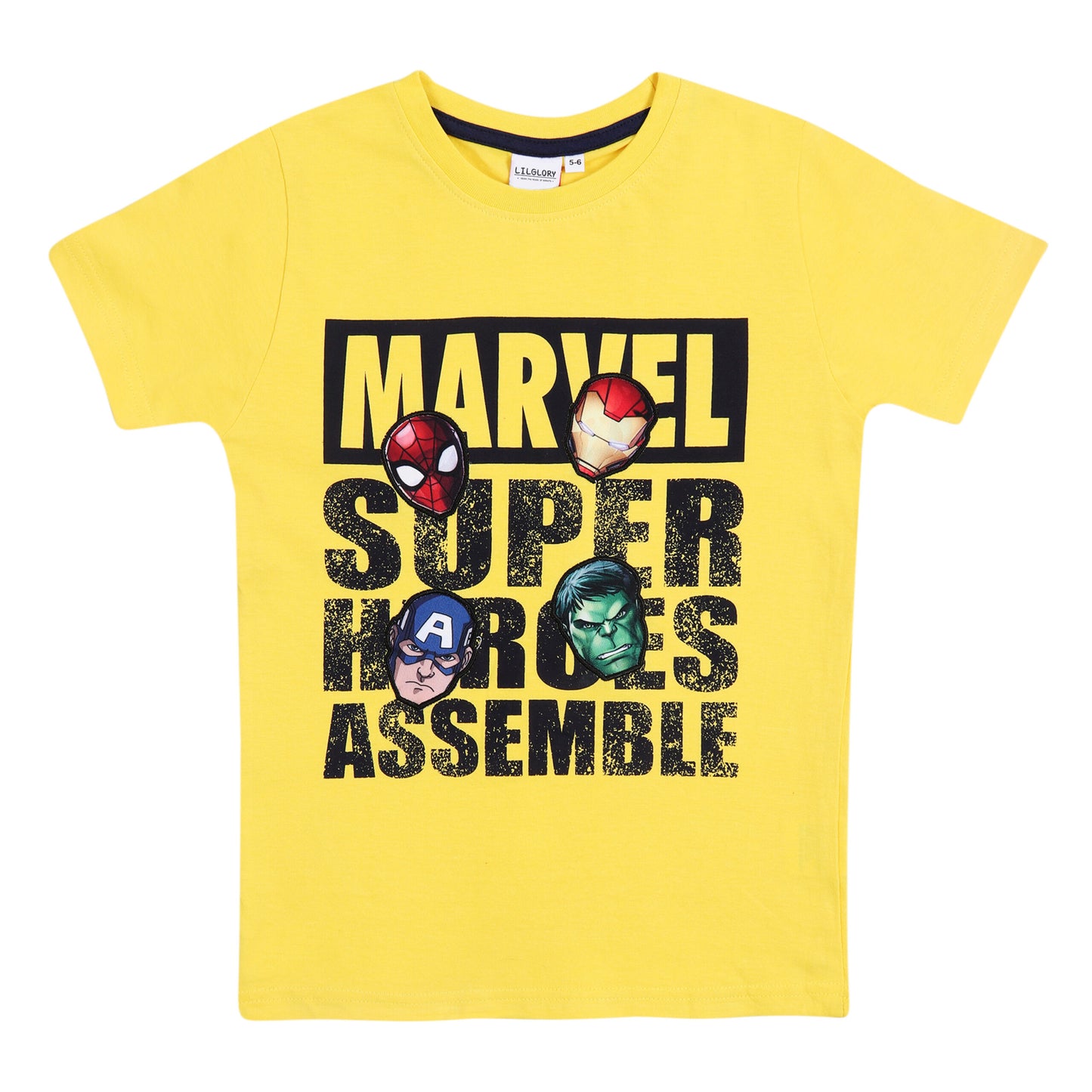 Marvel Superheroes Assemble Boy T Shirt