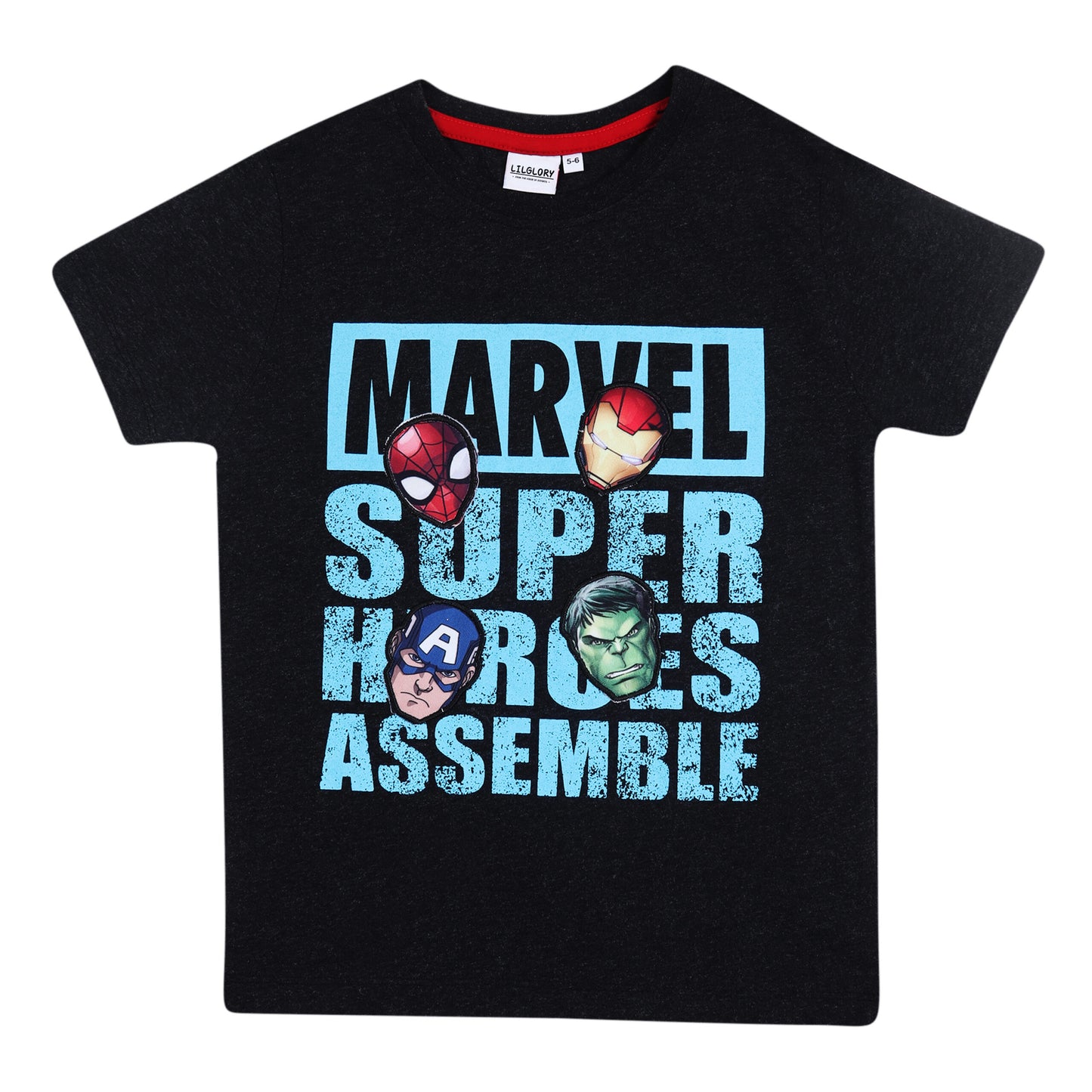 Marvel Super Heroes Assemble Boy T Shirt