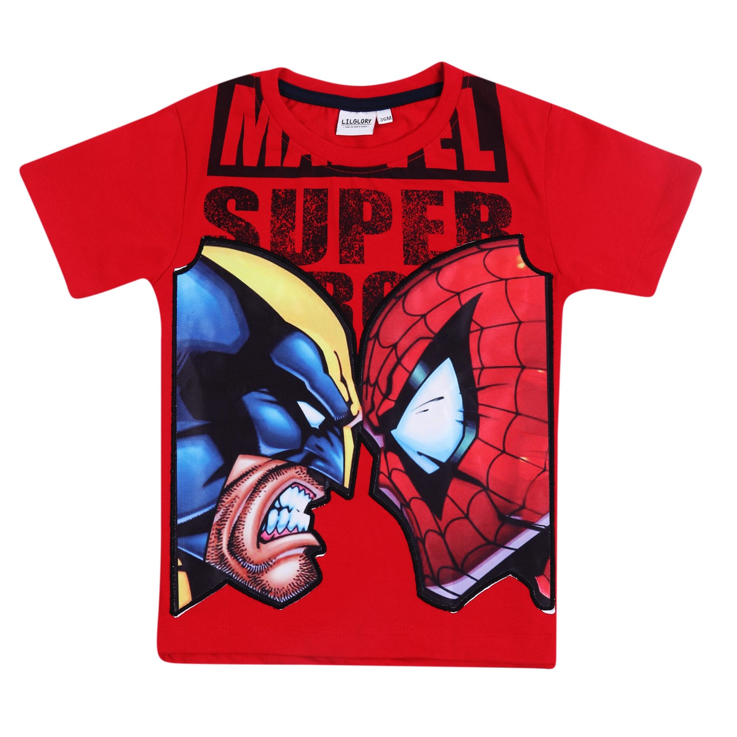 Marvel Spiderman And Batman Boys T Shirt