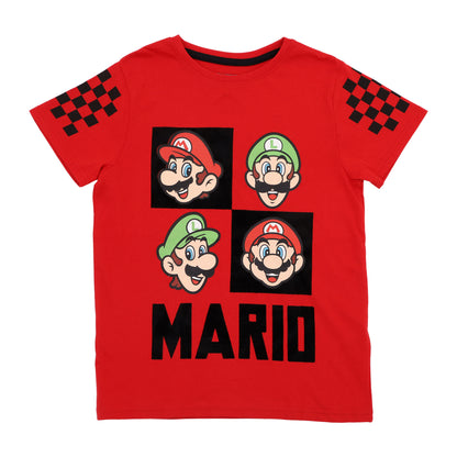 Super Mario Boys Shorty Outing Set