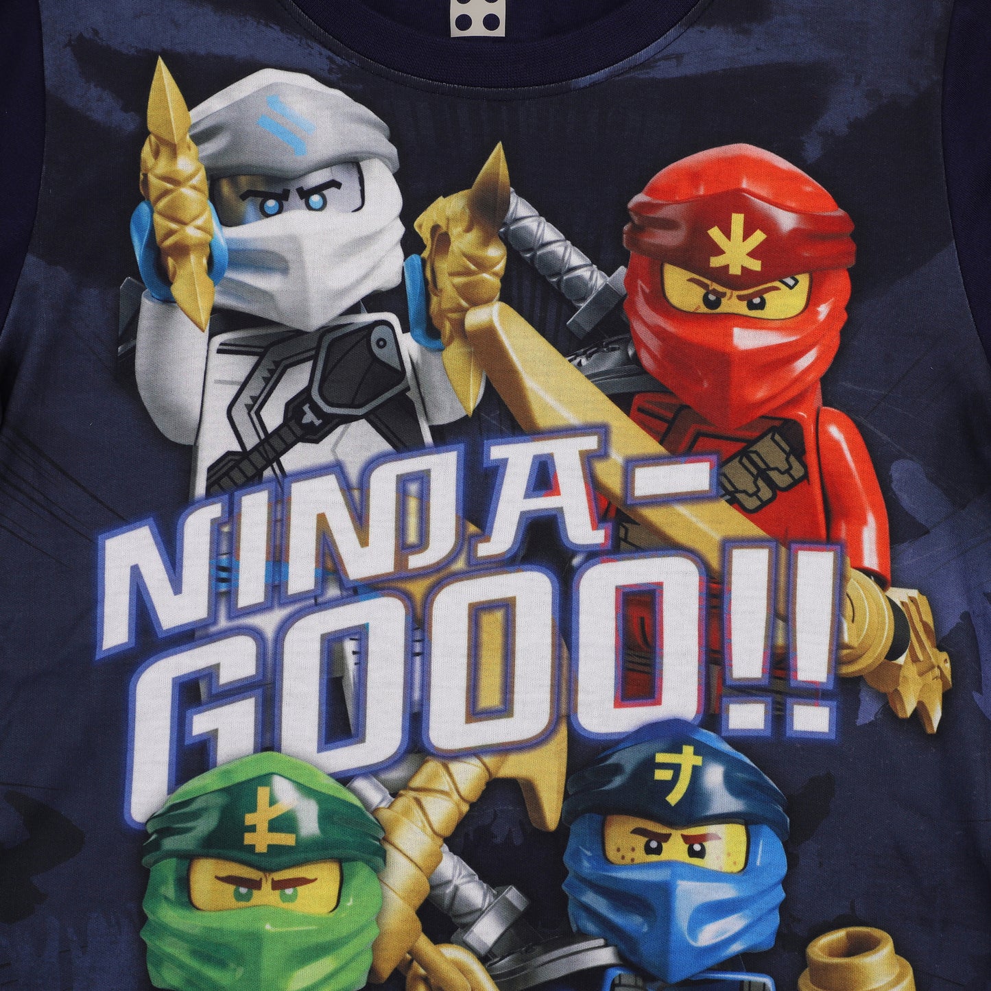 Ninja Gooo Navy Blue Boys T Shirt