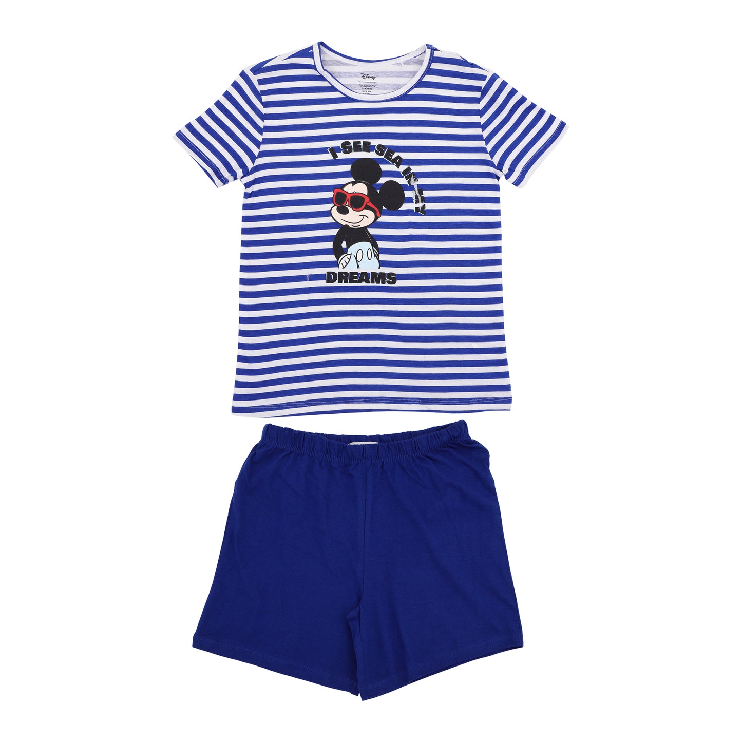Disney Mickey Mouse Boys Shorty Set