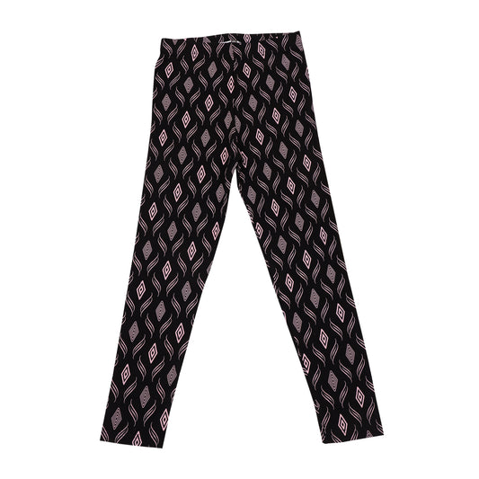Abstract Print Girls Casual Legging