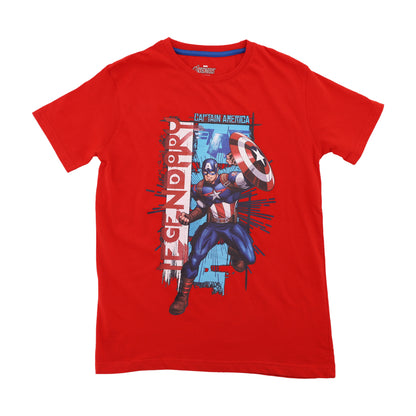 Marvel Captain America Boys T Shirt