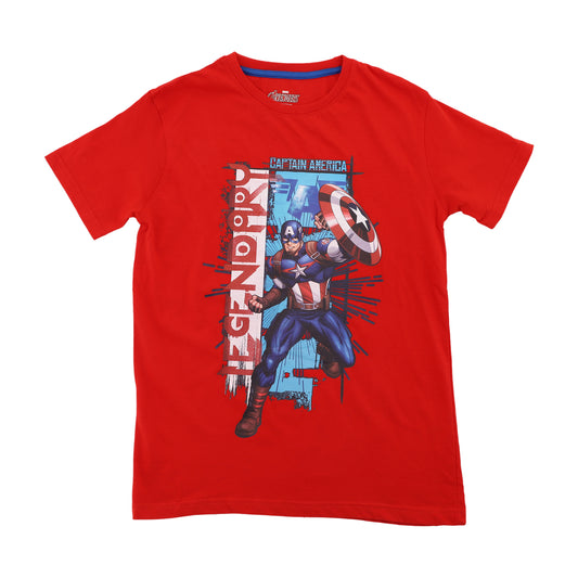 Marvel Captain America Boys T Shirt