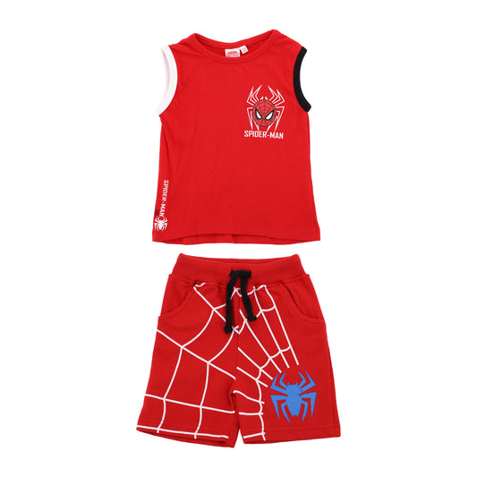 Marvel Spiderman Boys Shorty Set