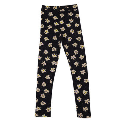 Flower Print  Girls Legging