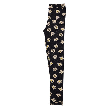 Flower Print  Girls Legging