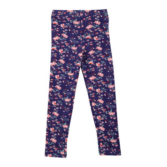 Floral Print Girls Legging
