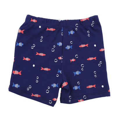 New Born Baby Boy Shorty Set