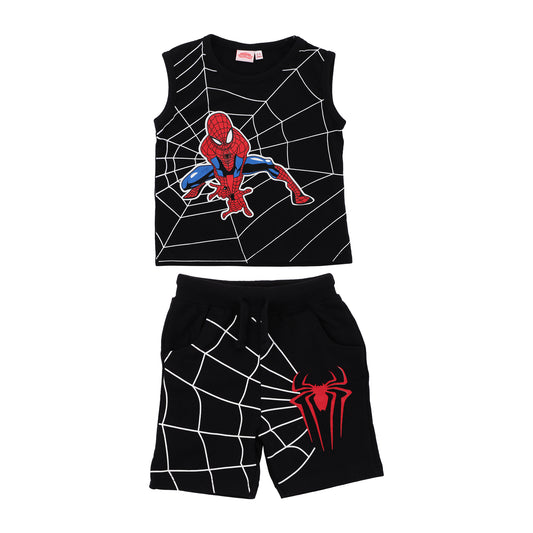 Marvel Spiderman Boys Shorty Set