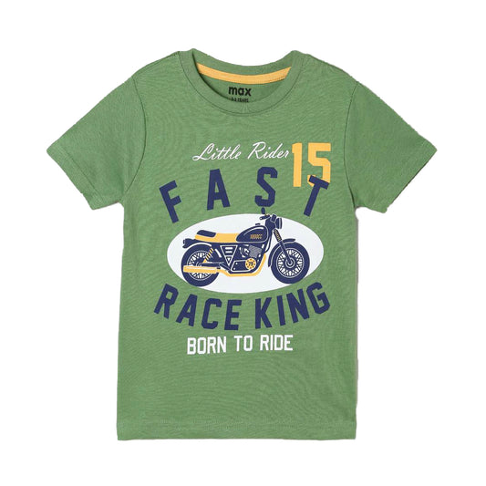 Little Rider Race King Boys T Shirt