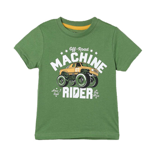 Off Road Machine Rider Boys T Shirt