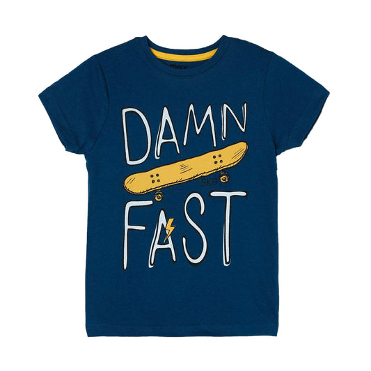Damn Fast Skate Board Boys T Shirt