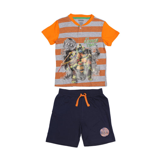 Nickelodeon Turtles Boys Shorty Set